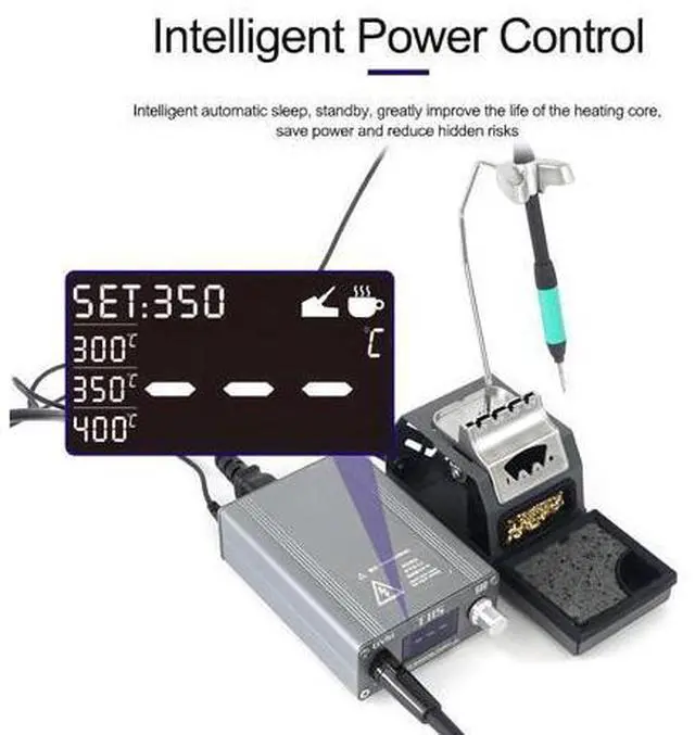 Alt view image 6 of 7 - T115 Constant Temperature Soldering Station Auto Sleep Quick Heating Micro Electronic Repair Welding Tools With C115 Tip