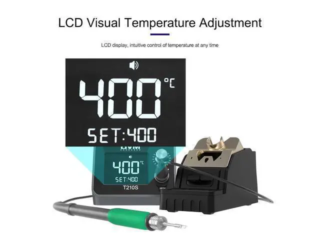 Alt view image 6 of 7 - T210S Electronic Welding Rework Station Repaid Heating Soldering Iron Station For Mobile Phone and Electronic Repair