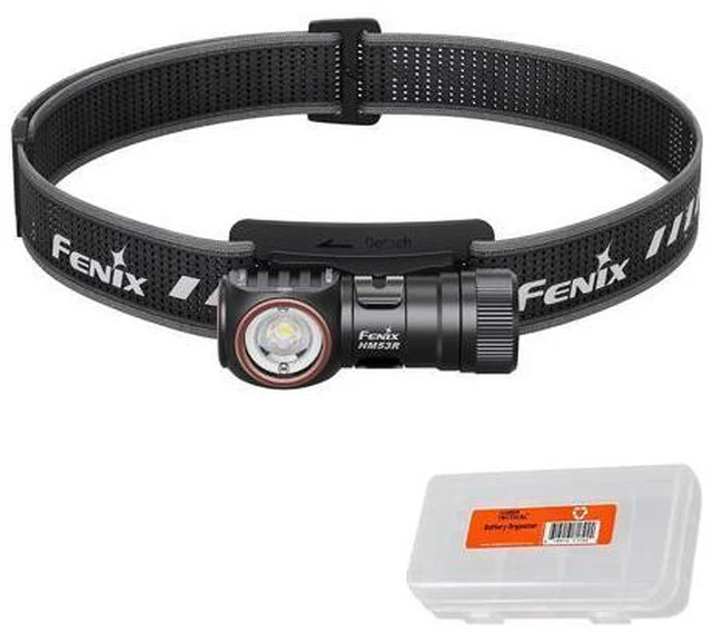 Main image of HM53R Rechargeable Headlamp, 1200 Lumen LED Headlamp with Red Light, Magnetic Tailcap, Detachable Flashlight, USB-C Rechargeable, Lightweight Outdoor Work and Lumentac Organizer