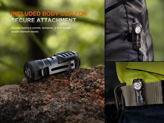 Alt view image 6 of 7 - HM53R Rechargeable Headlamp, 1200 Lumen LED Headlamp with Red Light, Magnetic Tailcap, Detachable Flashlight, USB-C Rechargeable, Lightweight Outdoor Work and Lumentac Organizer