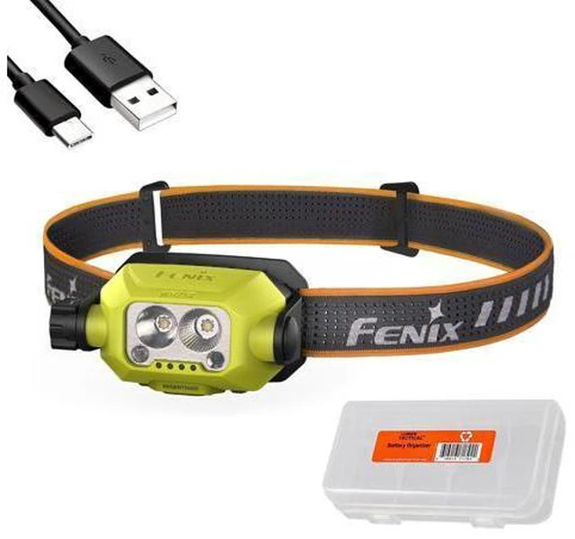 Main image of WH23R Work Headlamp, 600 Lumen USB-C Rechargeable Motion Sensor Activation with Spot and Flood Dual Beam and Organizer