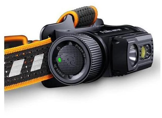 Alt view image 3 of 7 - HM70R Headlamp, 1600 Lumen USB-C Rechargeable with White, High CRI and Red Beams and Lumentac Organizer