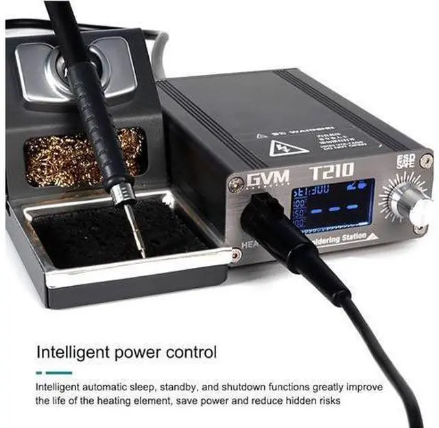 Alt view image 6 of 7 - T210 Rapid Warming Automatic Sleep 2S Melting Tin Professional Mobile Phone Repair Constant Temperature Soldering Station