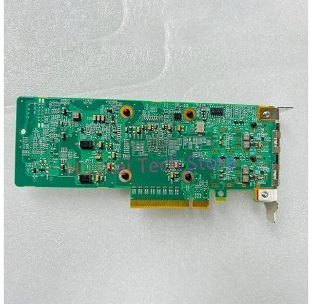 Alt view image 2 of 7 - For SP333 Dual 10-Gigabit Optical Fiber Network Adapter For Mellanox MT27712A0 MCX4121A 02311WTS