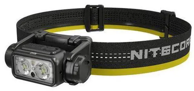 Alt view image 3 of 7 - NU45 1700 Lumen Headlamp, USB-C Rechargeable Fast Charging, Long Runtime for Camping, Running, or Work, with Auxilary White Reading Light and Red Light