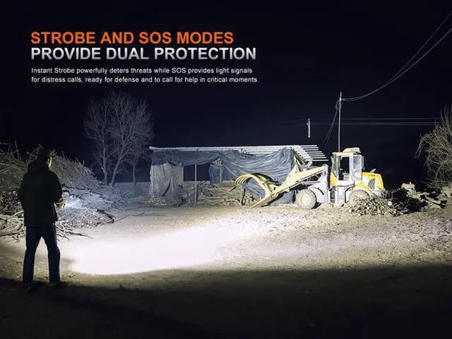 Alt view image 4 of 7 - C7 Pro 4600 Lumen USB-C Rechargeable Work Flashlight, Magnetic Base, Long Runtime, Wide Beam LED, 20W Fast Charging, IP68 Waterproof, for Jobsite, Security, Emergency with Lumentac Organizier