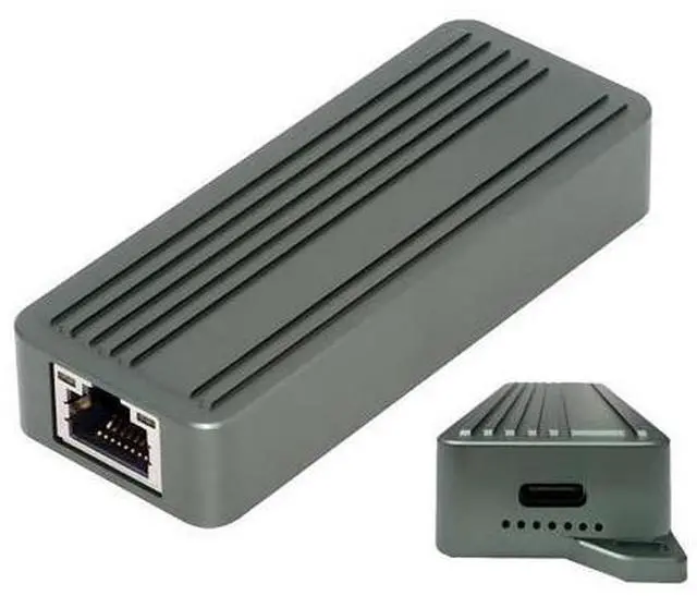 Main image of USB-C Type-C USB4 USB3.2 Gen2 to 10Gbps GBE Gigabit 10000Mbps 5Gbps 2.5Gbps Ethernet Network LAN Cable Adapter RTL8159 for Desktop Laptop NAS