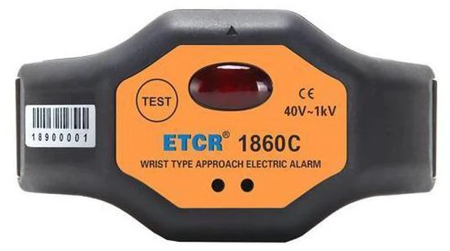 Main image of HV PPE Approach Electric Alarm ETCR1860/ETCR1860C Wrist Type High Voltage Approach Electric Alarm(ETCR1860C)