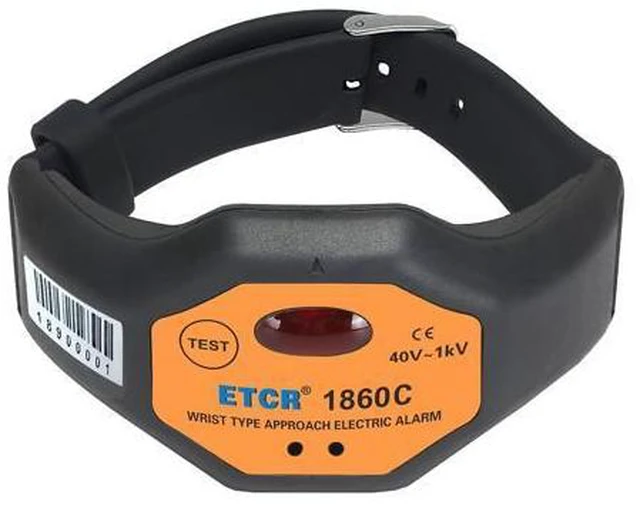 Alt view image 6 of 6 - HV PPE Approach Electric Alarm ETCR1860/ETCR1860C Wrist Type High Voltage Approach Electric Alarm(ETCR1860C)