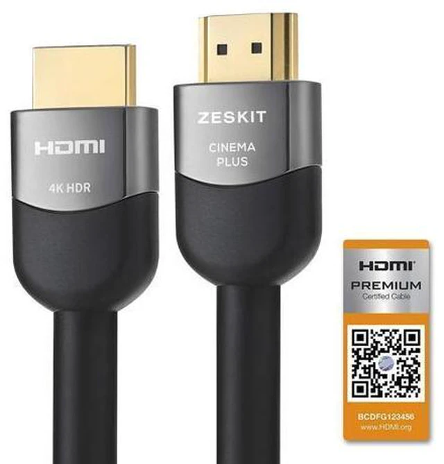 Alt view image 3 of 6 - Premium HDMI Certified 4K (23ft/ 7m) CL3 in Wall High Speed with Ethernet HDMI 2.0b Cable, Compatible with Dolby Vision 4K 60Hz ARC HDR 18Gbps HDCP 2.2