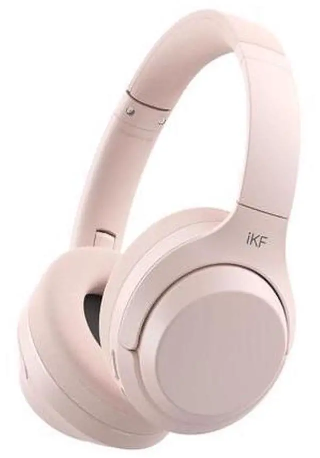 Main image of T1 Wireless Bluetooth Headphones Over Ear Wired Headset,Deep Bass,50H Playback,Built-in Mic Foldable & Portable,3.5mm Aux-in,Compatible iOS/Android for Travel/Home Office/School(Pink 1.0)