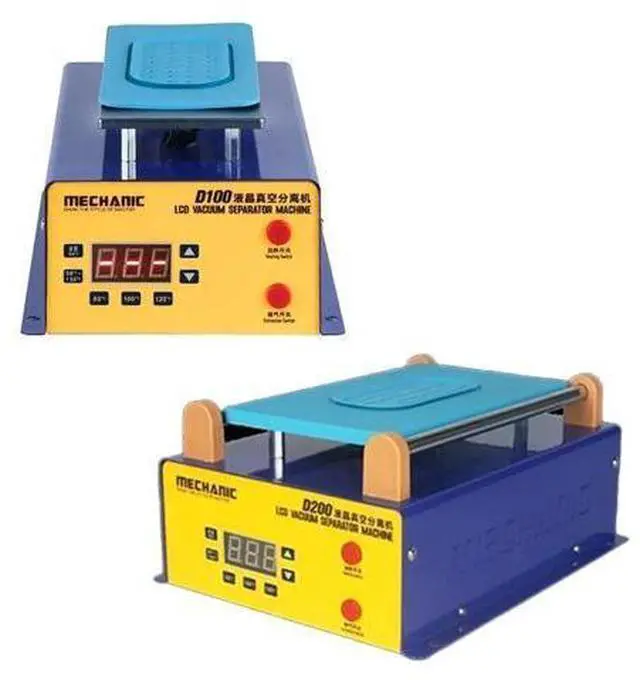Main image of D100 D200 LCD Screen Separator With Powerful Suction for Mobile Phone LCD Touch Screen Pre-Heating Removal Repair(D100)