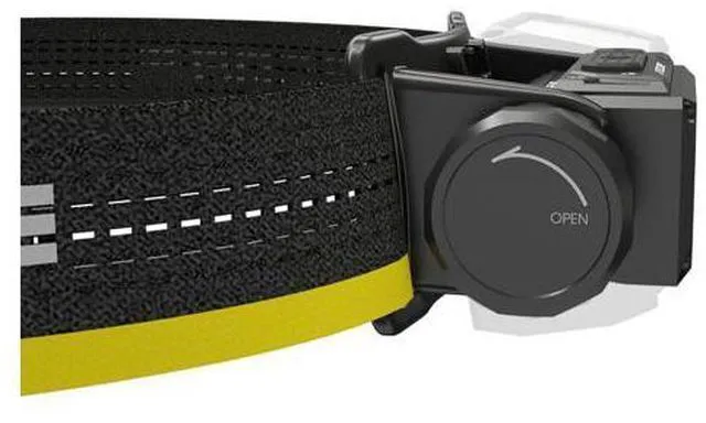 Alt view image 4 of 7 - HC65 UHE Headlamp, 2000 Lumen Max Heavy Duty Metal, USB-C Rechargeable with White, Red, and Reading Lights for Camping, Hiking, Hunting, and Industrial Works (Black)
