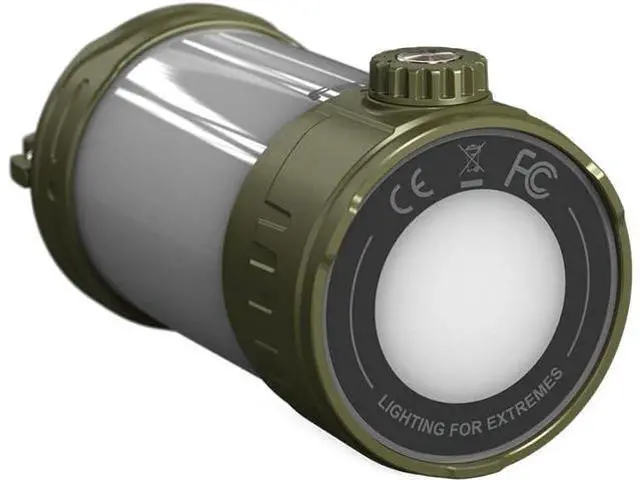 Alt view image 2 of 7 - CL26R Pro Camping Lantern, Olive Drab, 650 lumens Bright, USB-C Rechargeable , Compact and Portable Perfect for Hurricane, Emergency, Hiking, Power Outage with LumenTac Organizer