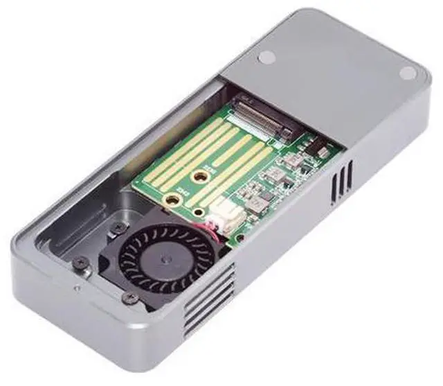 Main image of Type-C USB4 40Gbps to PCI-E 4.0 X4 SSD NVME NGFF M-Key Enclosure USB-C 20Gbps ASM2464 Chipset