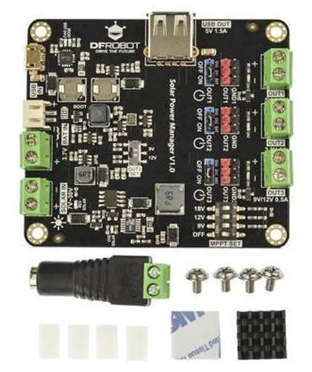 Alt view image 2 of 5 - Solar Power Manager (for 9V/12V/18V Solar Panel)