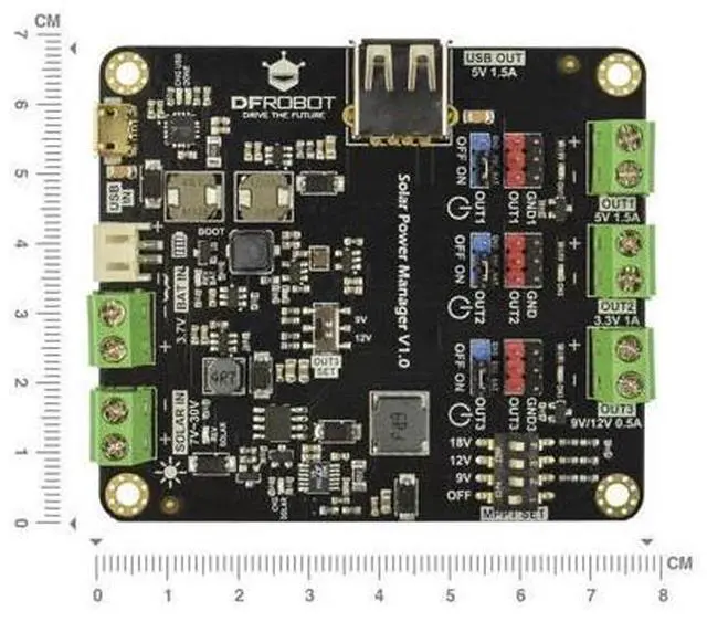 Alt view image 3 of 5 - Solar Power Manager (for 9V/12V/18V Solar Panel)