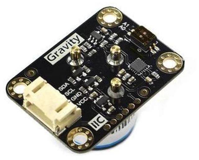 Alt view image 2 of 6 - Gravity: I2C Electrochemical Oxygen (O2) Sensor Module | 0-25% Vol Range | Plug & Play Digital Gas Detector | No Soldering | 3.3V-5.5V for Arduino, ESP32, Raspberry Pi | IoT & Air Quality Monitoring