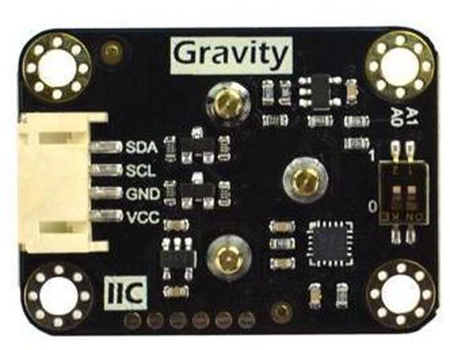 Alt view image 4 of 6 - Gravity: I2C Electrochemical Oxygen (O2) Sensor Module | 0-25% Vol Range | Plug & Play Digital Gas Detector | No Soldering | 3.3V-5.5V for Arduino, ESP32, Raspberry Pi | IoT & Air Quality Monitoring