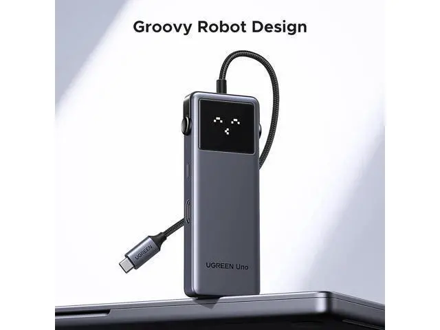 Alt view image 3 of 6 - UGREEN Uno 6 in 1 USB-C Hub with 10Gbps USB-C & USB-A Data Ports 4K@60Hz HDMI for MacBook Pro/Air, iPad Pro, Surface, XPS, Thinkpad and More.