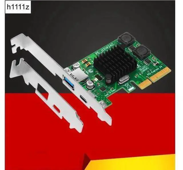 Main image of USB 3.1 Type C PCIe Expansion Card PCI-e to Type C & Type A 3.0 USB Adapter USB 3.1 Gen 3 PCI Express Controller Hub For Desktop