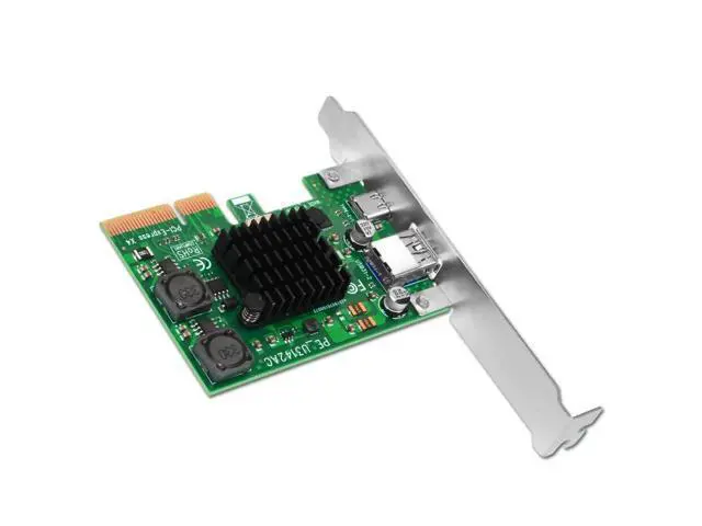 Alt view image 3 of 6 - USB 3.1 Type C PCIe Expansion Card PCI-e to Type C & Type A 3.0 USB Adapter USB 3.1 Gen 3 PCI Express Controller Hub For Desktop