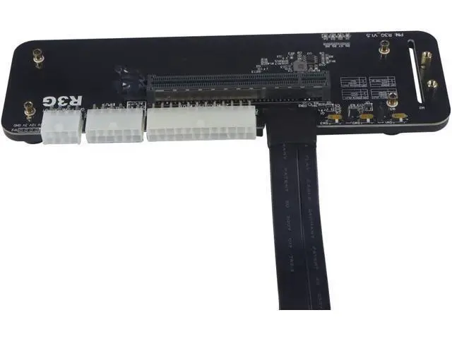 Alt view image 7 of 7 - M.2 Key M NVMe External Graphics Card Stand Bracket 32Gbs PCIe3.0x4 R43SG Docking Station for ITX STX NUC VEGA64 GTX1080ti (R43SG-TU 50cm)