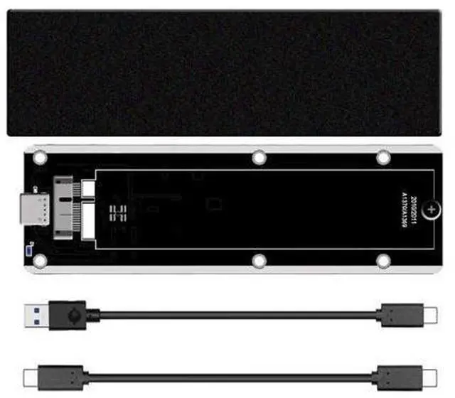Main image of For 2010 2011 Air SSD A1369 A1370 Portable Case USB3.2 GEN2 to 12+6Pin M.2 SATA SSD Enclosure 6G M2 SSD Mobile Box