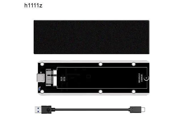 Alt view image 2 of 7 - For 2010 2011 Air SSD A1369 A1370 Portable Case USB3.2 GEN2 to 12+6Pin M.2 SATA SSD Enclosure 6G M2 SSD Mobile Box