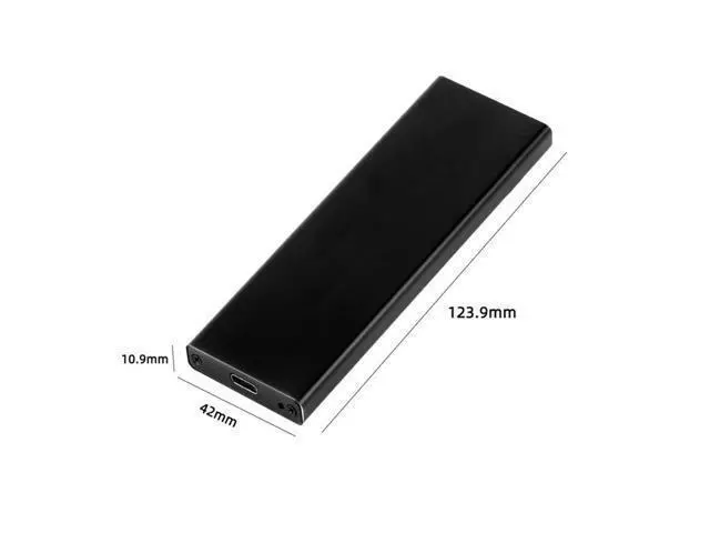 Alt view image 5 of 7 - For 2010 2011 Air SSD A1369 A1370 Portable Case USB3.2 GEN2 to 12+6Pin M.2 SATA SSD Enclosure 6G M2 SSD Mobile Box