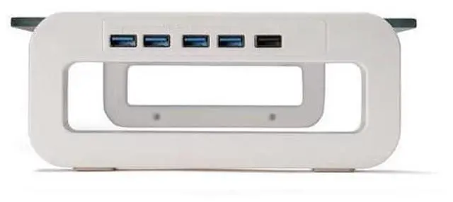 Main image of L2-3 Portable Desktop Monitor Stand Riser, Foldable Monitor Holder with 4-Port USB 3.0 Hub
