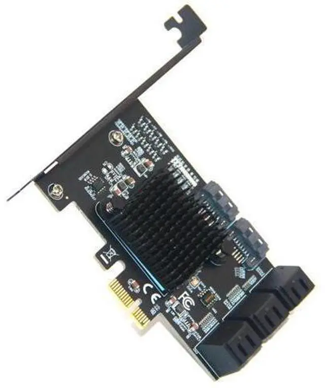 Main image of Chi a Mining Riser PCIE SATA Card 8 Port 6Gb SATA3.0 Adapter PCI Express X1 SATA Expansion Card PCI-E to SATA Controller ASM1064