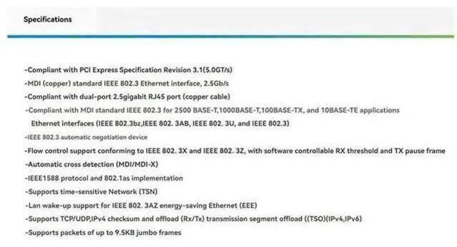 Main image of ST7465 M.2 B+M Key Dual 2.5G NIC, Industrial Grade I226-T2 PCIe Ethernet Card Dual RJ45 LAN Adapter with I225V Chip
