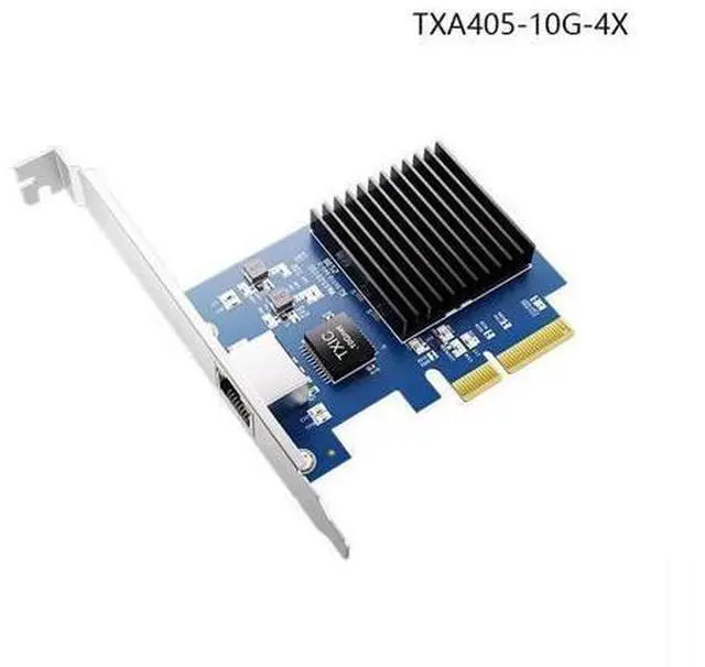 Main image of TXA405-10G-4X 10G PCIe Network Card RJ45 10Gbps Ethernet Adapter, Realtek RTL8127AT, PCIe x4, PXE Diskless Boot, Gaming/Server NIC, Win11/Linux