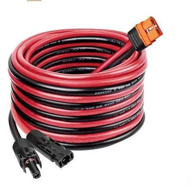 Main image of AJMRTC MC4 to XT60i Cable, 12AWG 10M(33FT) Solar Panel Adapter Wire, MC4 Male Female to XT60i-F Female Connector Extension Cord for Portable Power Station, Solar Generator, Off-Grid Solar System