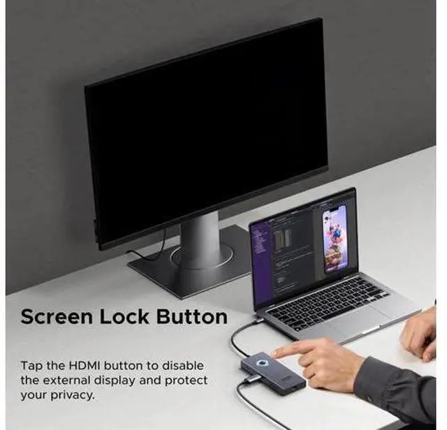 Main image of UGREEN Revodok Pro 9 in 1 USB C Docking Station, Multiport Hub with Gigabit Ethernet, 4K@60Hz HDMI, 100W PD Pass-Through Charging, USB-A Ports, SD & TF Card Reader, Compatible with MacBook M1/M2/M3/M4