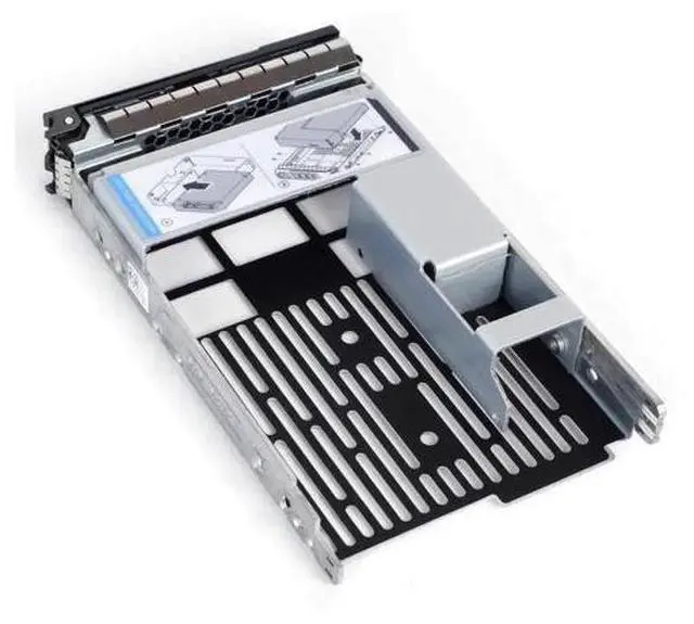 Main image of 2 Pack 3.5" LFF Hard Drive Tray Caddy with Detachable 2.5" SSD HDD Converter Bracket, Hot Swap Carrier Compatible with Dell PowerEdge R410 T410 R515 T610 R710 T710 R420 T420 R520 T620 R720 R430 T430 R