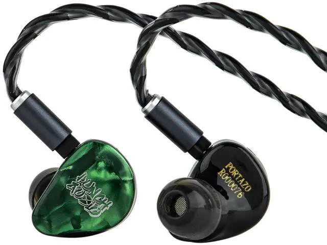 Main image of Punch Audio Portazo 1DD + 2 Planar Driver in Ear Monitor, HiFi Wired IEM Earphones, Basshead Studio Monitoring & Gaming Earbuds with Detachable 3.5/4.4mm Cable for Musicians Audiophiles