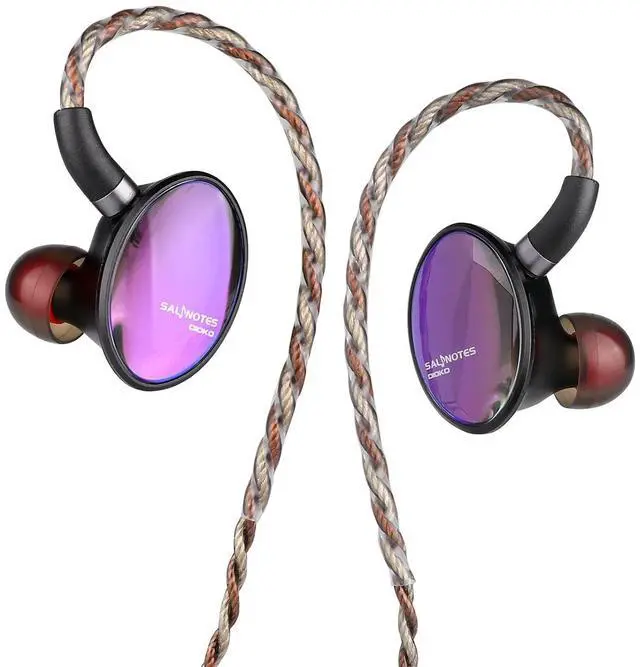 Main image of 7Hz x Crinacle Salnotes Dioko HiFi 14.6mm Planar Diaphragm Driver in Ear Earphone IEMs with CNC Aviation-Grade Aluminum Case, Detachable 4-Core Litz OCC Copper Cable for Audiophile Musician Studio