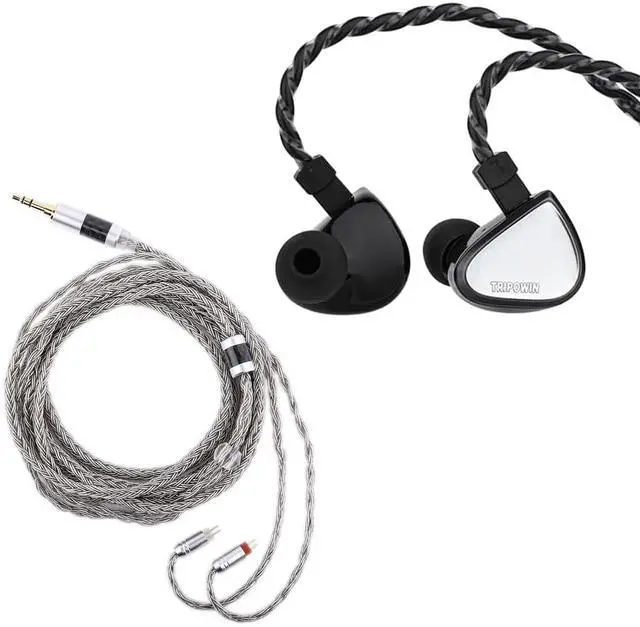 Main image of Tripowin x 0DiBi: Vivace in Ear Monitor + Tripowin Zonie Silver Plated IEM Cable
