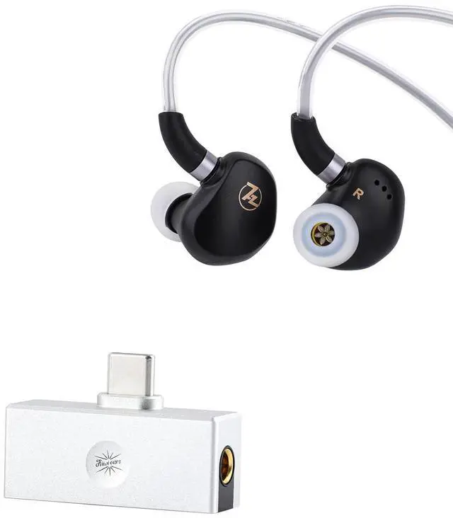 Main image of 7HZ G1 in-Ear Monitor, 10mm DLC Diaphragm Dynamic Driver IEM Earphone(with Mic) + Kiwi Ears Allegro Mini Portable IEM DAC, in Ear Monitor Amplifier