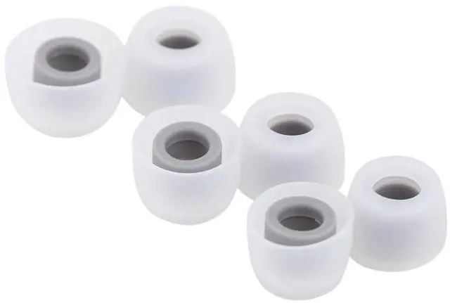 Main image of Kiwi Ears Flow Wide Bore Silicone IEM Ear Tips, 3 Sizes S/M/L