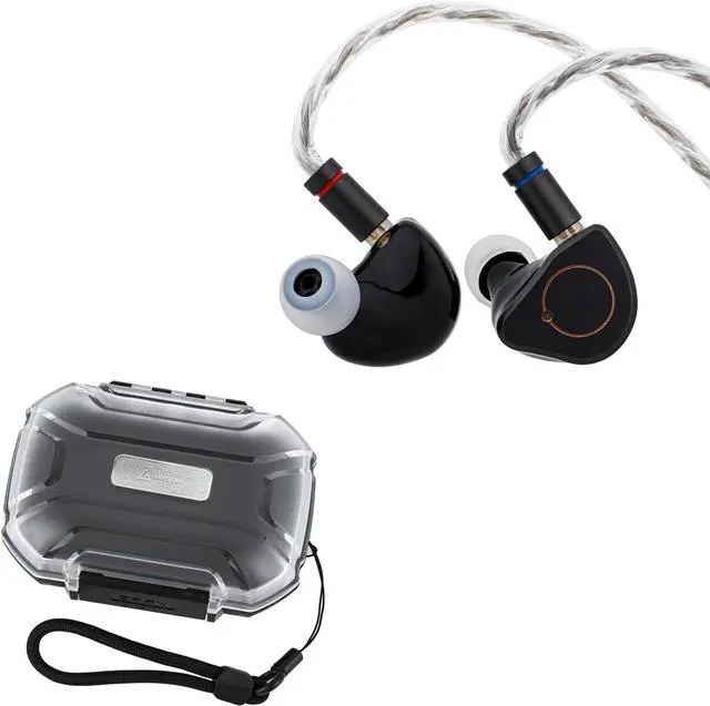 Main image of SIMGOT SuperMix 4 1DD+1BA+1Planar+1PZT Hybrid Drivers Earphones + LC02 in Ear Monitor Case