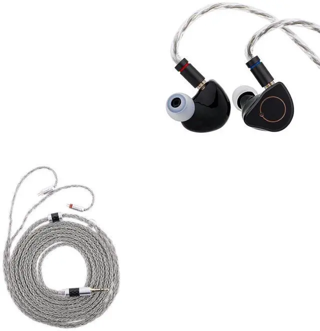 Main image of SIMGOT SuperMix 4 1DD+1BA+1Planar+1PZT Hybrid Drivers Earphones, HiFi in Ear Monitor IEM, Tripowin Zonie IEM Cable, 2m Long Earbud Cable