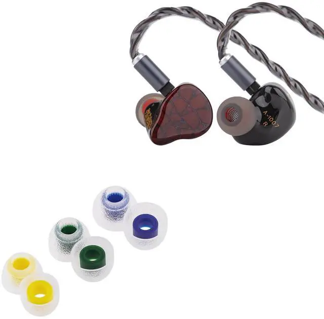 Main image of Punch Audio Martilo in Ear Monitor, 1 Planar + 2BA + 2DD Hybrid Driver Basshead IEM Earphones TANGZU Tang Sancai in Ear Monitor Ear Plugs, 3 Pairs(S/M/L)