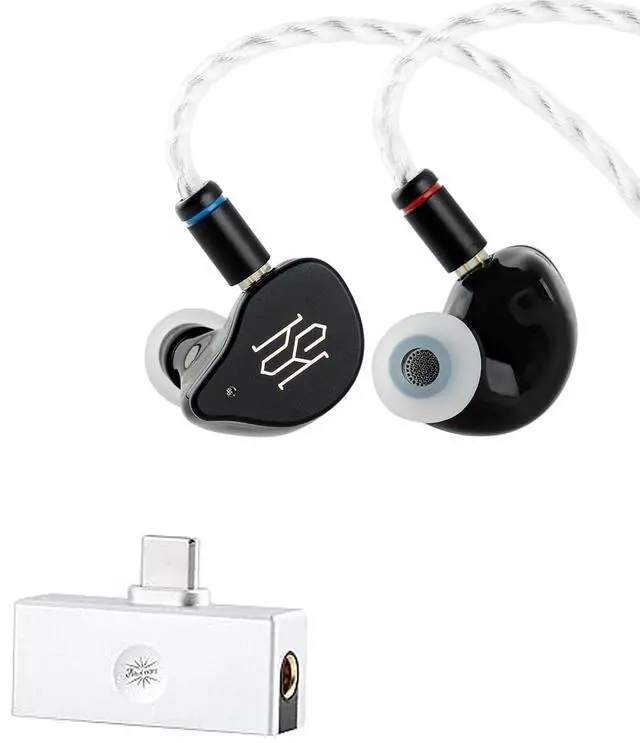 Main image of SIMGOT SuperMix 5 1BC+1DD+2BA+1MP in Ear Monitor, Bone Conduction HiFi Earphone, Detachable Silver-Plated OCC Litz Cable Kiwi Ears Allegro Mini Portable IEM DAC, in Ear Monitor Ampl
