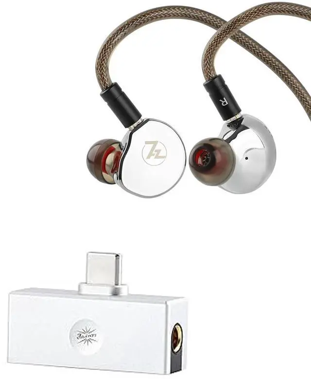 Main image of 7Hz x Crinacle: Diablo/Divine in-Ear Monitors, 14.5mm Planar Magnetic Driver IEM + Kiwi Ears Allegro Mini Portable IEM DAC