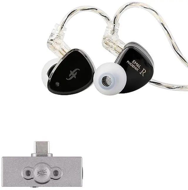 Main image of SIMGOT EM6L 1DD + 4BA Hybrid Driver in-Ear Monitor Kiwi Ears Allegro Pro Upgraded IEM Earphone DAC/AMP