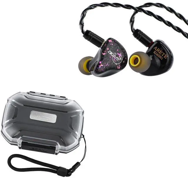 Main image of ZiiGaat x Fresh Reviews Arete in Ear Monitor + LC02 in Ear Monitor Case