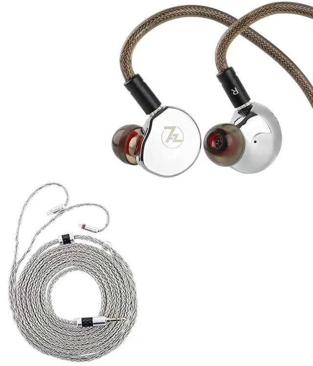 Main image of 7Hz x Crinacle: Diablo/Divine in-Ear Monitors, 14.5mm Planar Magnetic Driver IEM + Tripowin Zonie IEM Cable, 2m Long Earbud Cord